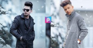 PicsArt Riyaz. 14 Winter Realistic Photo Editing Tutorial in PicsArt Step by Step in Hindi