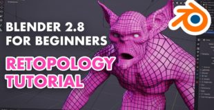 Retopology for Beginners in Blender 2.8 – Retopo the Correct Way