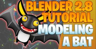 Modeling a bat – Blender 2.8 Tutorial