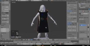 Blender Tutorial: How to make a realistic dress. 3D cloth / clothing / clothes simulation