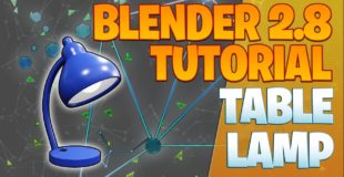 Modeling a table lamp – Blender 2.8 Tutorial