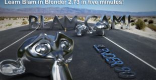 Blender 2.73 Blam Camera Mapping Tutorial.  Five minutes!