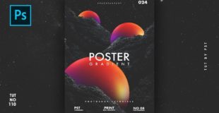 How to Create Aesthetic Gradient Ball Poster like xemrind – Photoshop Tutorials