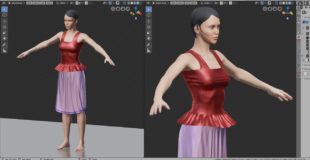 Modeling Cloth Clothing Tutorial with Blender