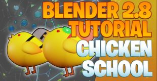 Chicken school – Blender 2.8 Tutorial