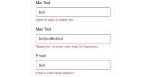 Form Validation with Bootstrap 4