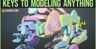 Blender 2.8 Modeling: 6 key principles for any 3D model (2019)