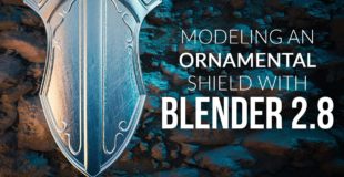 Modeling an Ornamental Shield in Blender 2.8 – Beginner Tutorial