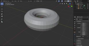 Making a Donut in Blender-Tutorial