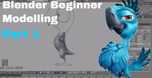 Parrot Blender Beginner Modelling Tutorial – Part 1