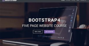 Create A 5 Page Website With PHP Includes, HTML5, CSS3 & Bootstrap 4