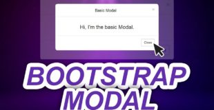 Bootstrap 4 Tutorial: Modal Popups Made Easy