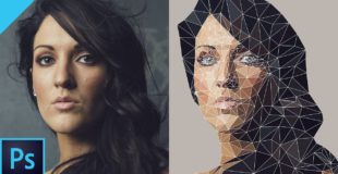 BEST: Create Vector Low Poly Effect with Photoshop CC!