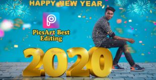 PicsArt Happy New Year 2020 Photo Editing Tutorial in picsart Step by Step
