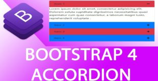 Bootstrap 4 Accordion with Arrow