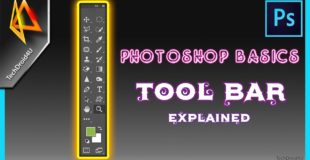 Photoshop Basics : Toolbar Photoshop CC tutorial ; Tools tutorial photoshop cc ; Techdroid4U
