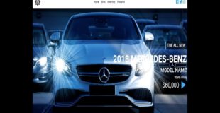 Responsive Car Dealership Website With Bootstrap 4 and ES6