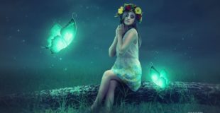 How to Glowing Effect Fantasy Photo Manipulation Photoshop Tutorial
