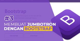 Tutorial Bootstrap #3 Membuat JUMBOTRON dengan Bootstrap