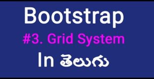 Bootstrap Grid System in Telugu  by UI Point
