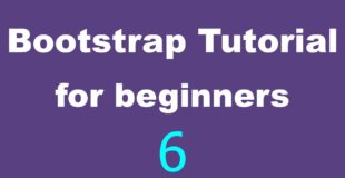 Bootstrap Tutorial for Beginners – 06 – The Grid Layout Part 4 – Multiple Rows