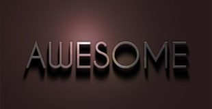 How to make AWESOME 3D Text Effect in Photoshop CS5, CS6 | Photoshop Text Effects