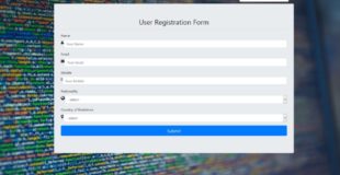 How To Create a Register Form Using PHP, MySQL And Bootstrap