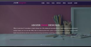 Template html css jquery bootstrap wowjs (front end web developer)