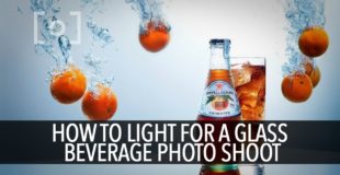 How To Light For A Glass Beverage Photo Shoot | PRO EDU Tutorial