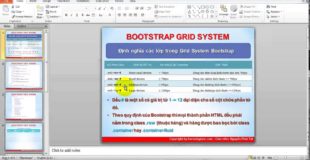 Cách sử dụng Bootstrap Grid System (Phần 7)