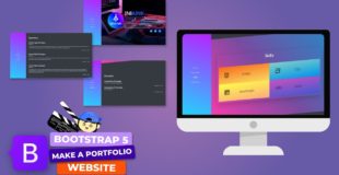 Bootstrap 5 – Make a Portfolio Website using HTML, CSS, and New Bootstrap (Part 2)