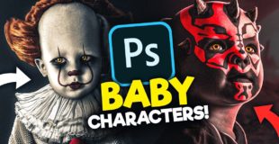 Turning Movie Characters into BABIES With Photoshop!