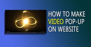 How To Add Video Popup In Website Using HTML CSS Bootstrap | Add Video On HTML Website Pop-up